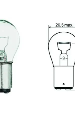 Gloeilamp, knipper-\\/breedtelicht Diederichs LID10053 Bestseller