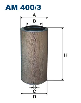 Luchtfilter Filtron AM 400\\/3 Tijdelijk Beschikbaar