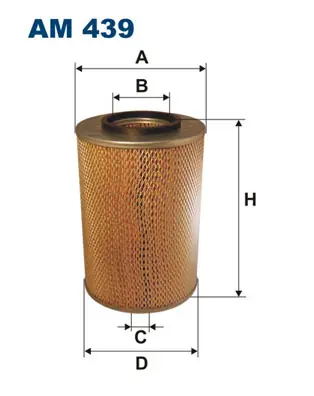 Topkwaliteit Luchtfilter Filtron AM 439
