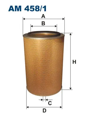 Luchtfilter Filtron AM 458\\/1 Korting