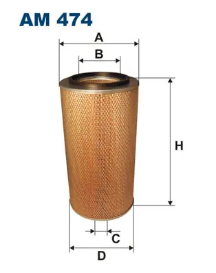 Luchtfilter Filtron AM 474 Gecertificeerd