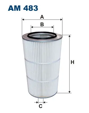 Beperkte Voorraad Luchtfilter Filtron AM 483