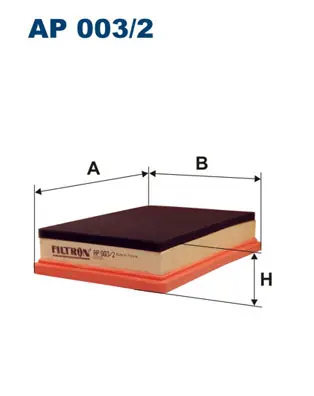 Aanbieding Luchtfilter Filtron AP 003\\/2
