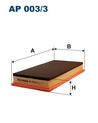 Luchtfilter Filtron AP 003\\/3 Topkwaliteit