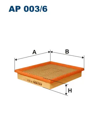 Budget Luchtfilter Filtron AP 003\\/6
