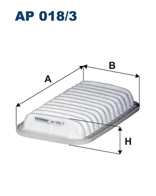 Luchtfilter Filtron AP 018\\/3 Premium