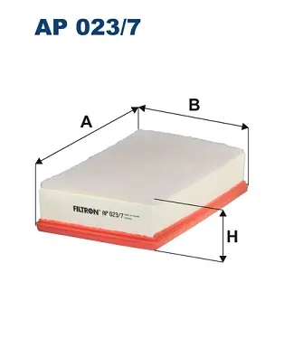 Lage Kosten Luchtfilter Filtron AP 023\\/7