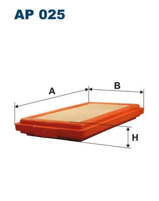 Luchtfilter Filtron AP 025 Modern