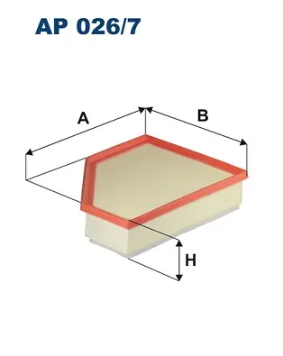 Premium Luchtfilter Filtron AP 026\\/7