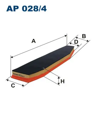 Actieprijs Luchtfilter Filtron AP 028\\/4