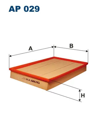 Beperkte Voorraad Luchtfilter Filtron AP 029