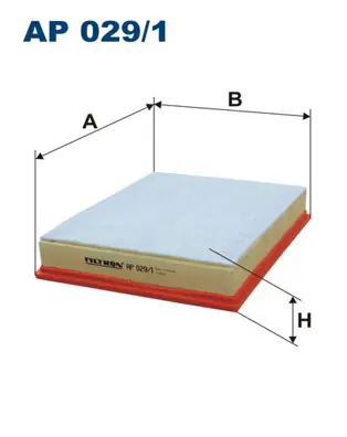 Luchtfilter Filtron AP 029\\/1 Flitsaanbieding