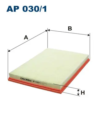 Luchtfilter Filtron AP 030\\/1 Nieuw Model