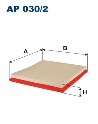 Luchtfilter Filtron AP 030\\/2 Garantie Inbegrepen