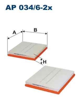 Snelle Levering Luchtfilter Filtron AP 034\\/6-2x