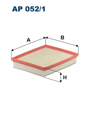Luchtfilter Filtron AP 052\\/1 Speciale Aanbieding
