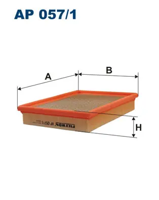 Nieuwe Collectie Luchtfilter Filtron AP 057\\/1