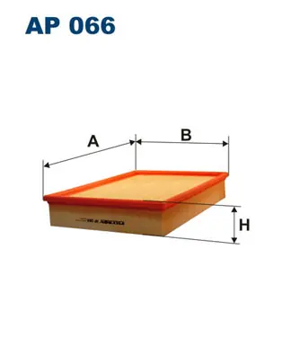 Luchtfilter Filtron AP 066 Rechtstreeks Van De Fabrikant