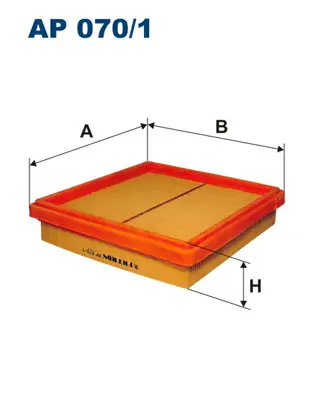 Luchtfilter Filtron AP 070\\/1 Flitsaanbieding