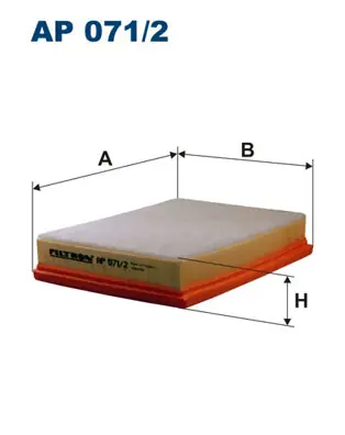 Luchtfilter Filtron AP 071\\/2 Groothandel