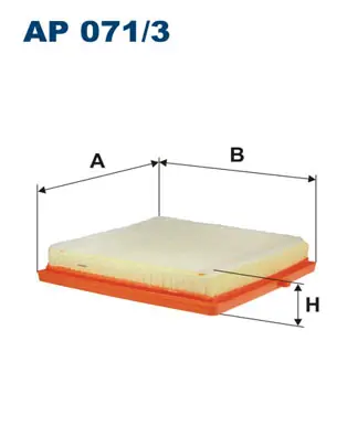 Finale Uitverkoop Luchtfilter Filtron AP 071\\/3