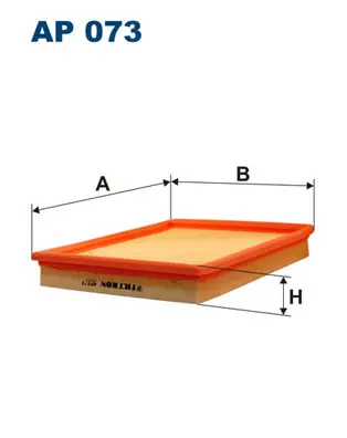 Luchtfilter Filtron AP 073 Koopje