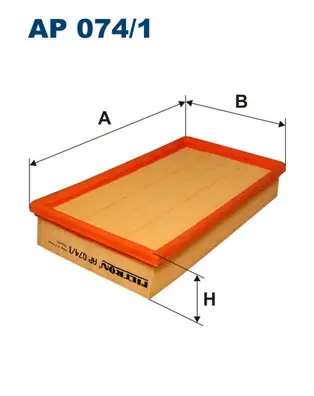 Luchtfilter Filtron AP 074\\/1 Geld-Terug-Garantie