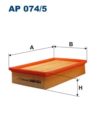 Trendy Luchtfilter Filtron AP 074\\/5