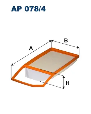 Luchtfilter Filtron AP 078\\/4 Flitsaanbieding