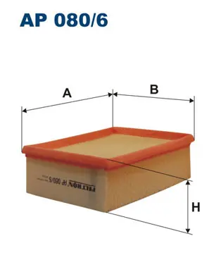 Luchtfilter Filtron AP 080\\/6 Weekendaanbieding
