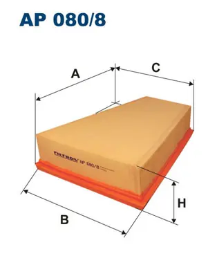 Luchtfilter Filtron AP 080\\/8 Express Levering