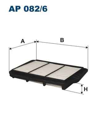 Goedkoop Luchtfilter Filtron AP 082\\/6