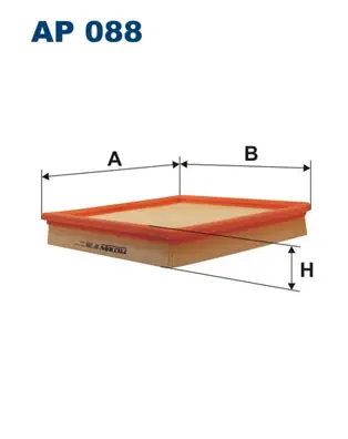 Luchtfilter Filtron AP 088 Actieprijs