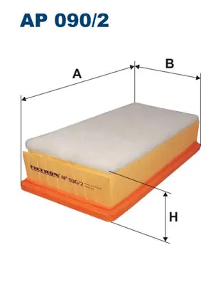 Luchtfilter Filtron AP 090\\/2 Origineel
