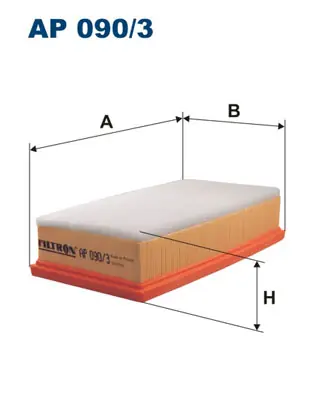 Geld-Terug-Garantie Luchtfilter Filtron AP 090\\/3