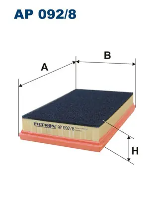 Trendy Luchtfilter Filtron AP 092\\/8