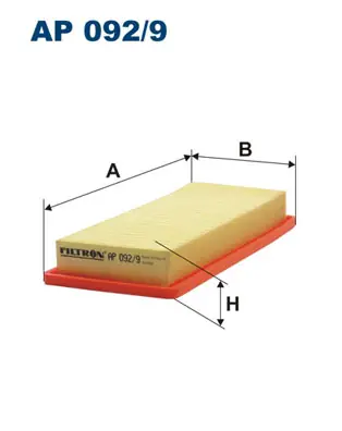 Luchtfilter Filtron AP 092\\/9 Superprijs