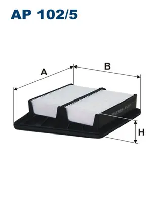 Luchtfilter Filtron AP 102\\/5 Beste Prijs