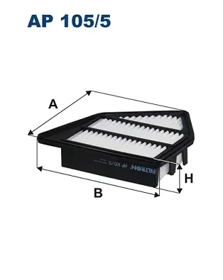 Luchtfilter Filtron AP 105\\/5 Gratis Verzending