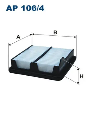 Handgemaakt Luchtfilter Filtron AP 106\\/4