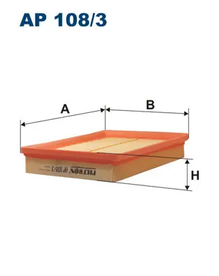 Bestseller Luchtfilter Filtron AP 108\\/3