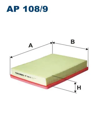 Dagaanbieding Luchtfilter Filtron AP 108\\/9