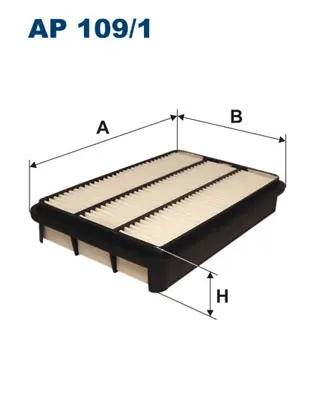 Luchtfilter Filtron AP 109\\/1 Op = Op