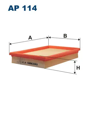 Luchtfilter Filtron AP 114 Limited Edition