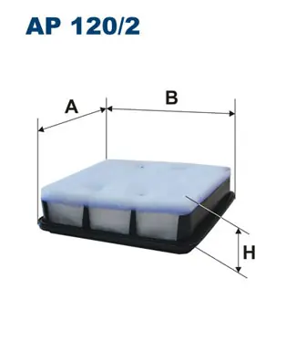 Luchtfilter Filtron AP 120\\/2 Ambachtelijk