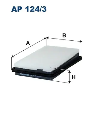 Luchtfilter Filtron AP 124\\/3 Koopje