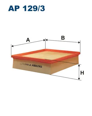 Gecertificeerd Luchtfilter Filtron AP 129\\/3