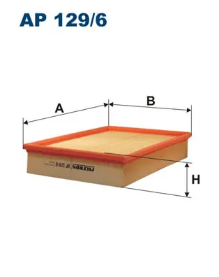 Luchtfilter Filtron AP 129\\/6 Fabrieksprijs