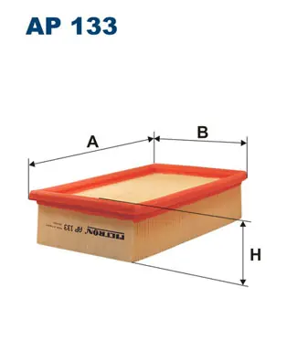 Favoriet Luchtfilter Filtron AP 133