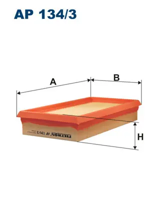 Luchtfilter Filtron AP 134\\/3 Direct Verzonden